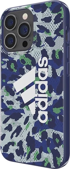 Mbështjellës Adidas OR Snap Case Leopard për iPhone 13/13 Pro 6.1", Blu