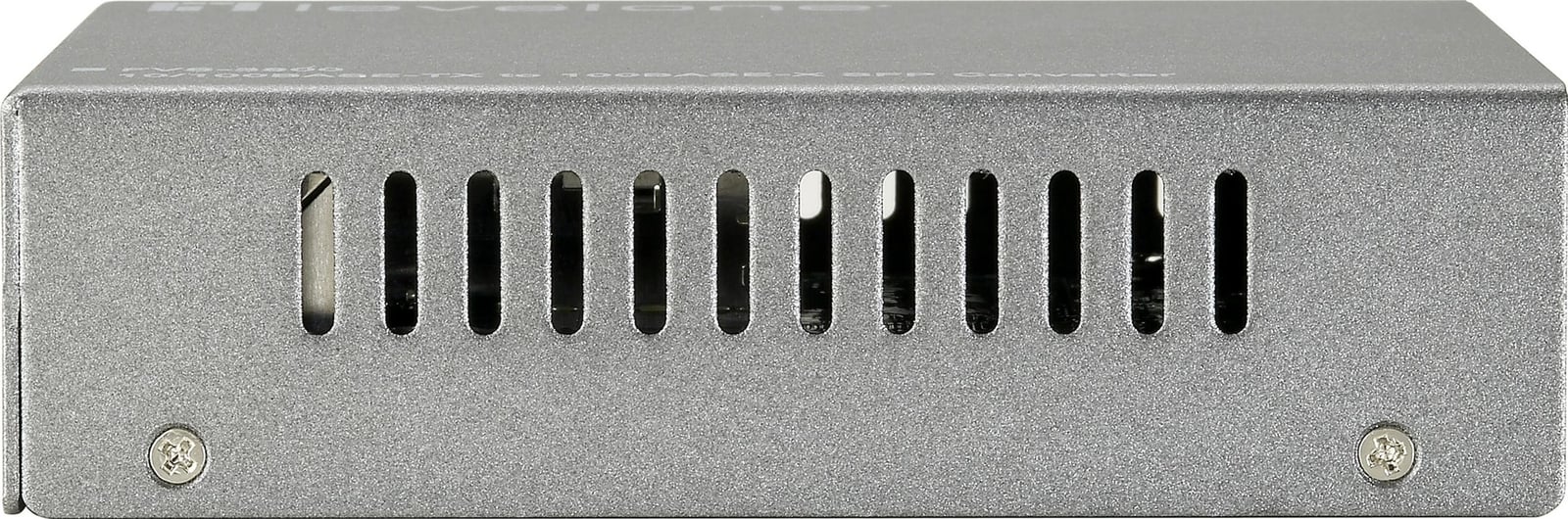 Konvertues media LevelOne RJ45 në SFP, Ethernet i Menaxhuar, 100 Mbit/s, Gri