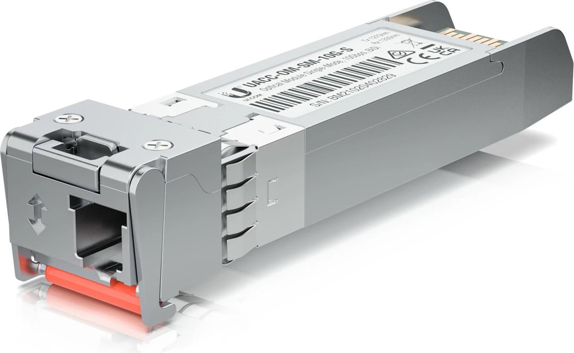 Modul transceiver fibër optike Ubiquiti UACC-OM-SM-10G-S-2, 10000 Mbit/s, LC, 10000 m, çelik inox