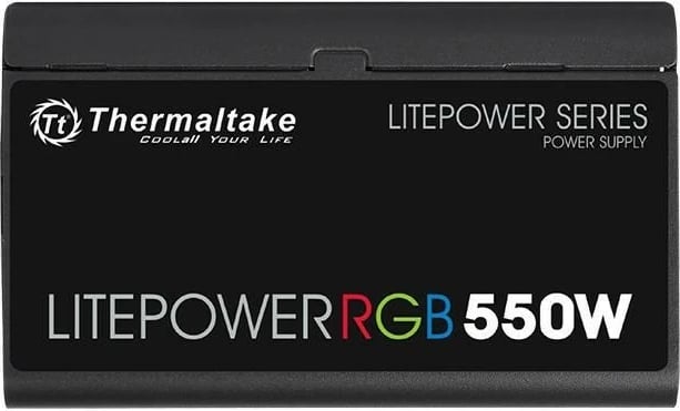 Kasë furnizuesi Thermaltake Litepower RGB 550W, e zezë