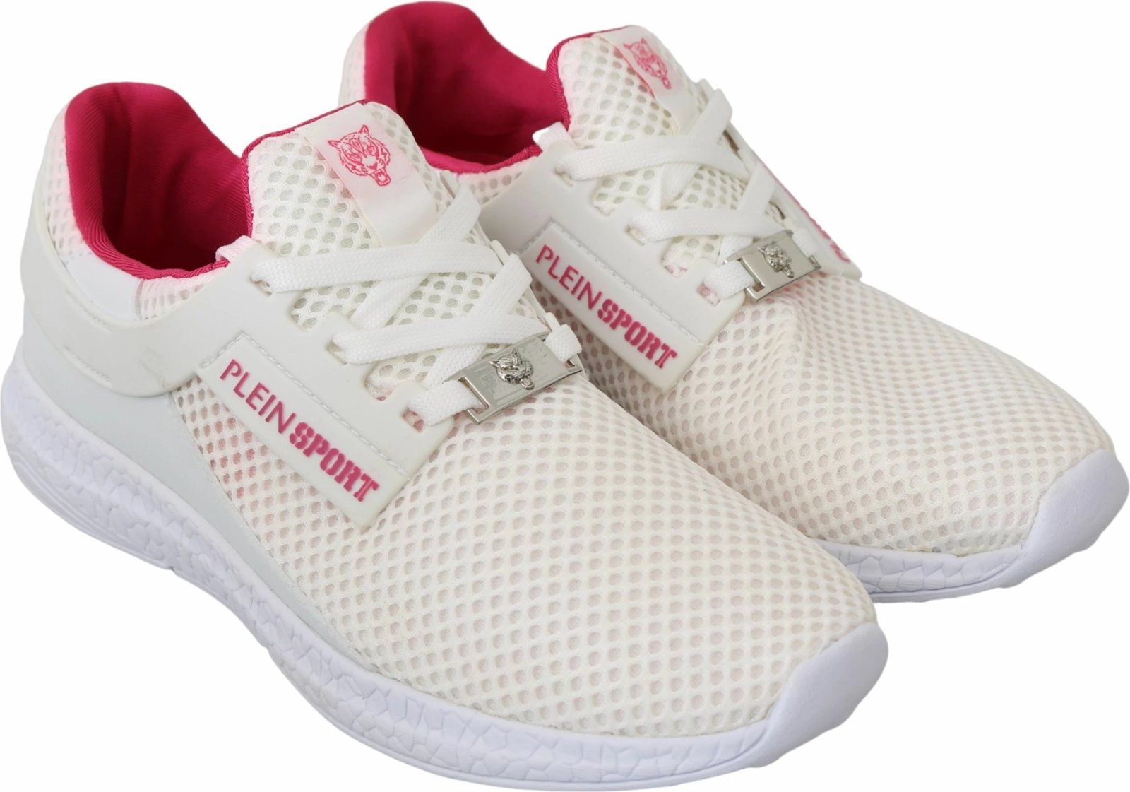 Atlete për femra Philipp Plein, të bardha / rozë