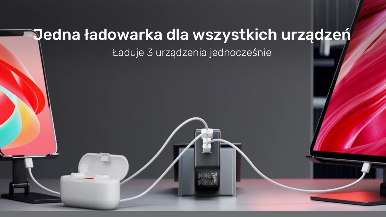 Karikues udhëtimi, Unitek GaN, PD 65W, me 3 porta, i zi Karikues udhëtimi, Unitek GaN, PD 65W, me 3 porta, i zi