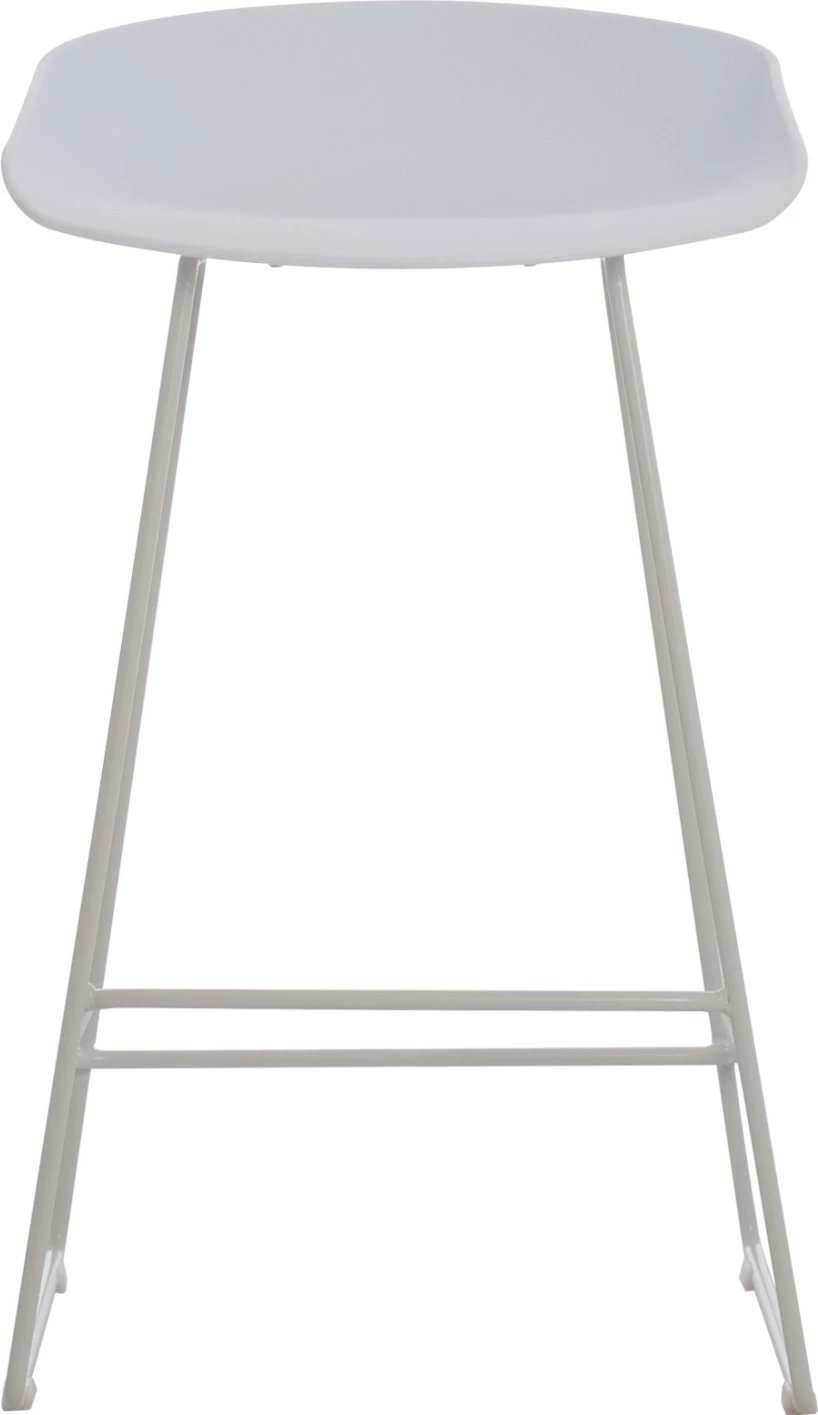 Karrige për bar FH9299.01, e bardhë, lartësi mesatare, 44x44x74, set prej 2 copë