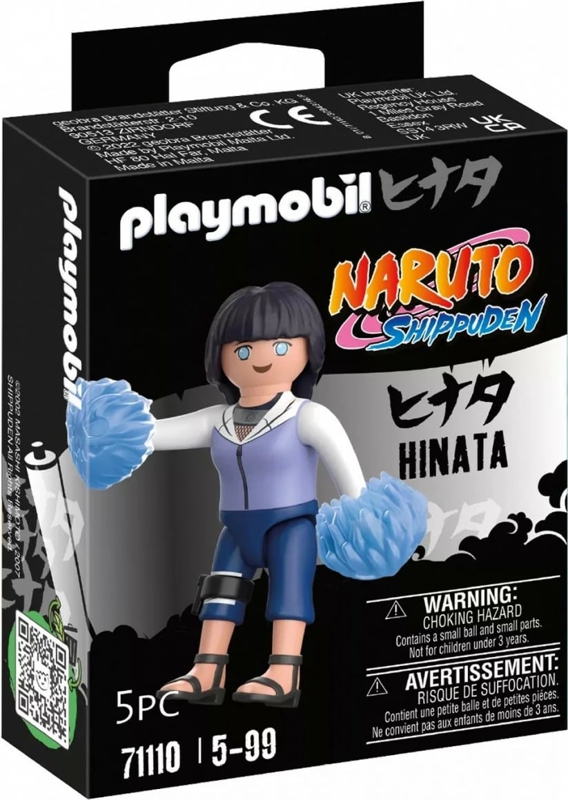 Figurë aksioni Playmobil Naruto Shippuden Hinata 71110, 7.5 cm, me aksesorë