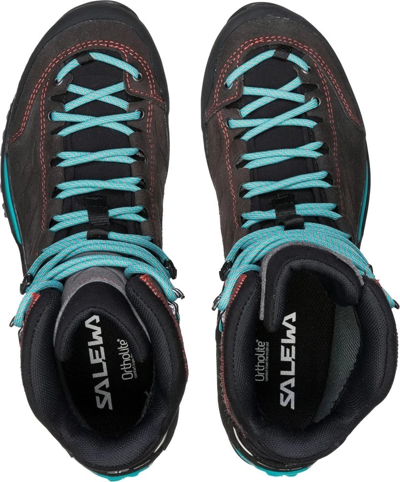Këpucë hiking Salewa MTN Trainer Mid GTX për femra, Blu