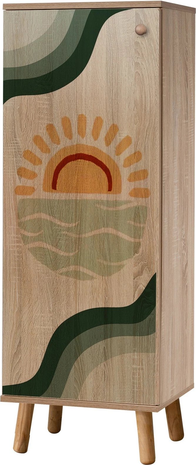 Dollap për këpuca Skye Decor, ngjyrë sonomo, Vegas - S 930