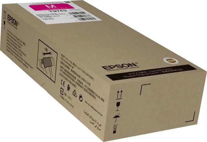 Kartushë bojë, Epson, T9743 XXL (C13T97430N/C13T974300), 700 ml, magenta