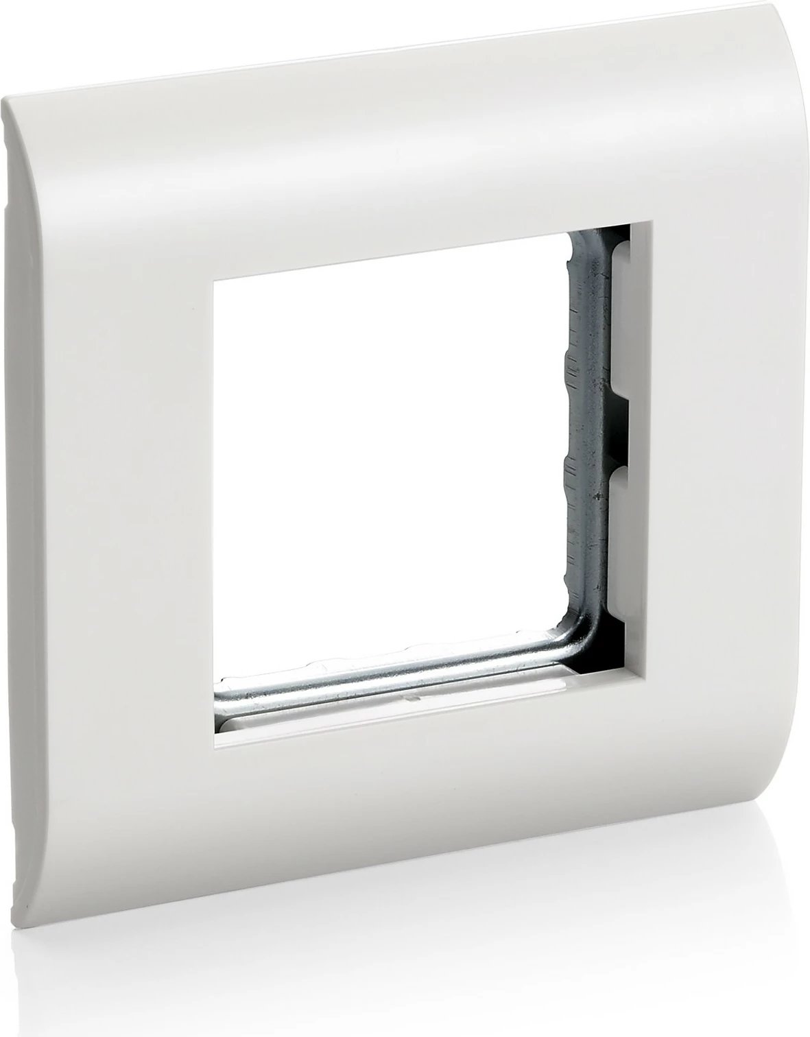 Kapak modular Equip, plastikë, 80x80mm, i bardhë, pa vida