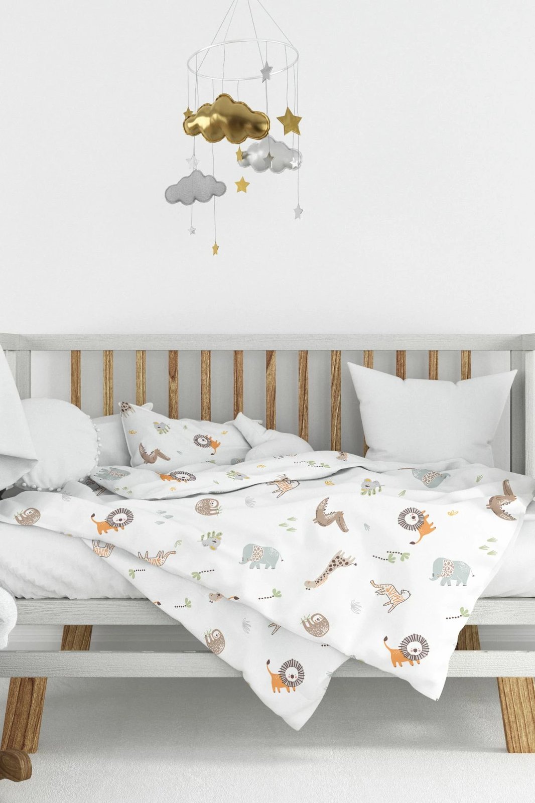 Set mbulesë për jorgan për bebe, Ranforce L'essentiel, Jungle