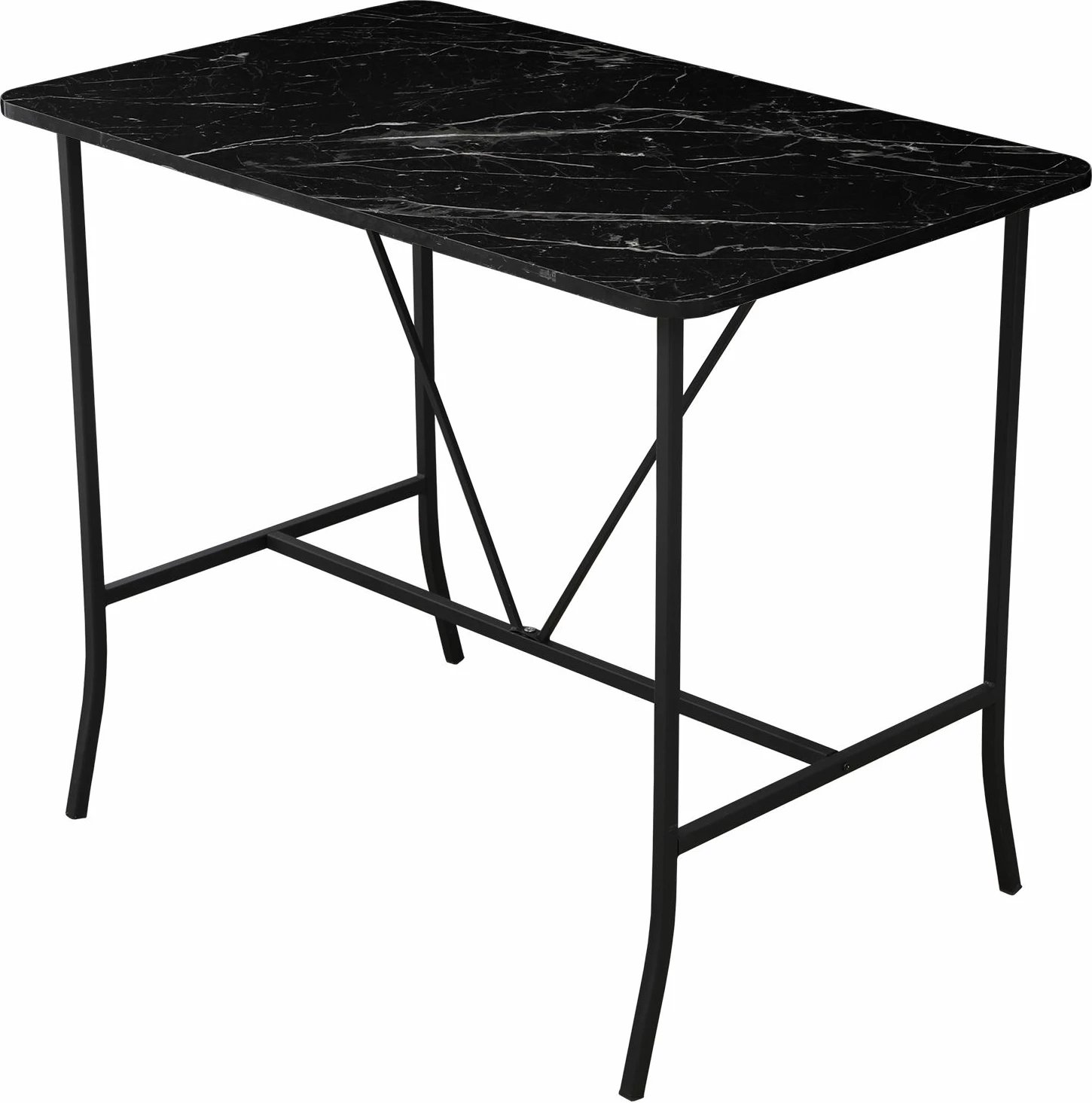 Tavolinë bari, ngjyrë e zezë, Skye Decor, retro