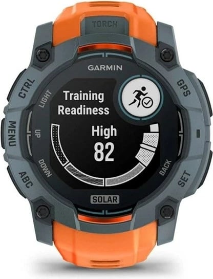 Smartwatch Garmin Instinct 3, 1.1", GPS, portokalli