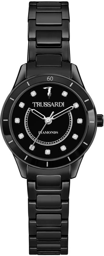 Orë dore TRUSSARDI R2453151501 për femra, e zezë