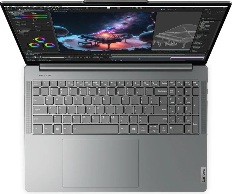 Laptop Lenovo Yoga Pro 9, 16", Intel Core Ultra 7, 16GB RAM, 1TB SSD, NVIDIA GeForce RTX 4060, hiri