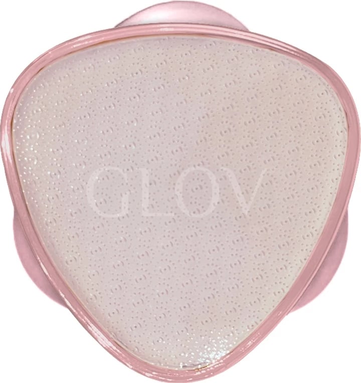 Depilator dhe gur për thembra për femra Glov Nano Twist Duo rozë, 1 copë