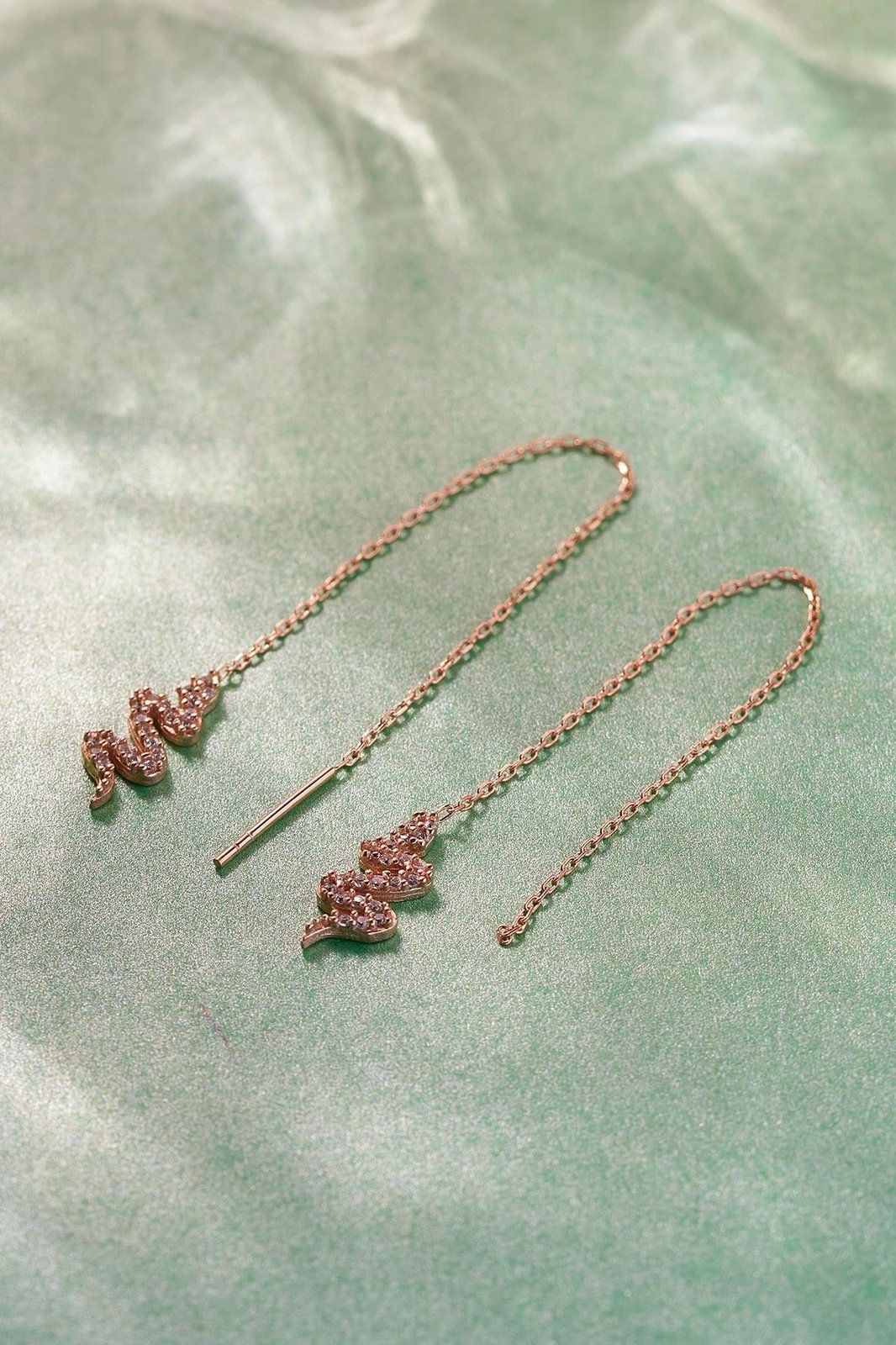 Vathë argjendi ngjyrë rozë-gold Jumeon, 10334ROS