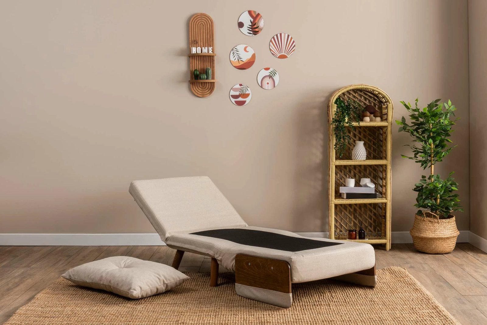 Krevat-karrige një vendës, Atelier del Sofa, Cosmo Single, krem