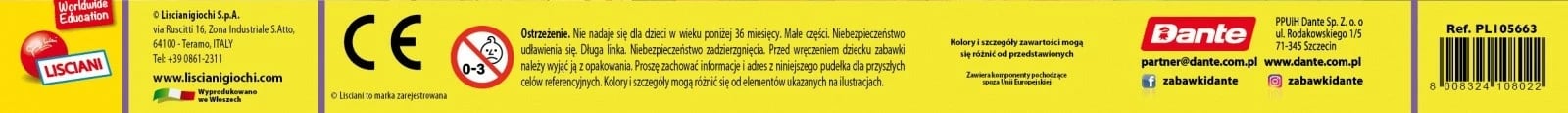 Set shkencor Moon Academy Laboratory, Lisciani, për fëmijë, edukativ
