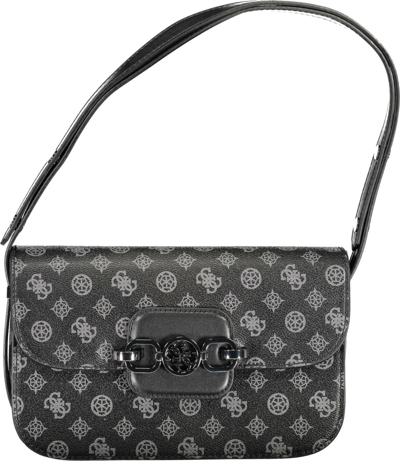 Çantë krahu për femra Guess Jeans, e zezë