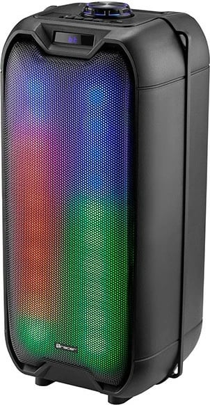 Altoparlant portabil Tracer Tower LED TWS me Bluetooth, 16W, me mikrofon, i zi