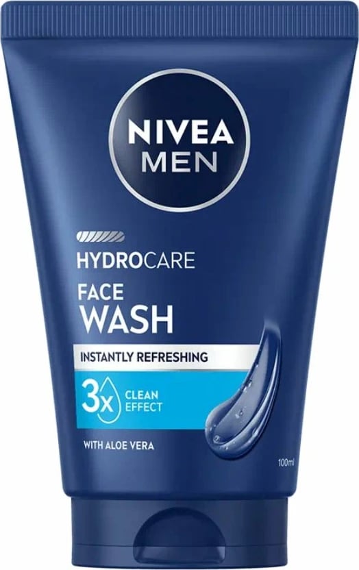 Xhel pastrues për fytyrë Nivea Men Hydrocare për meshkuj 100ml