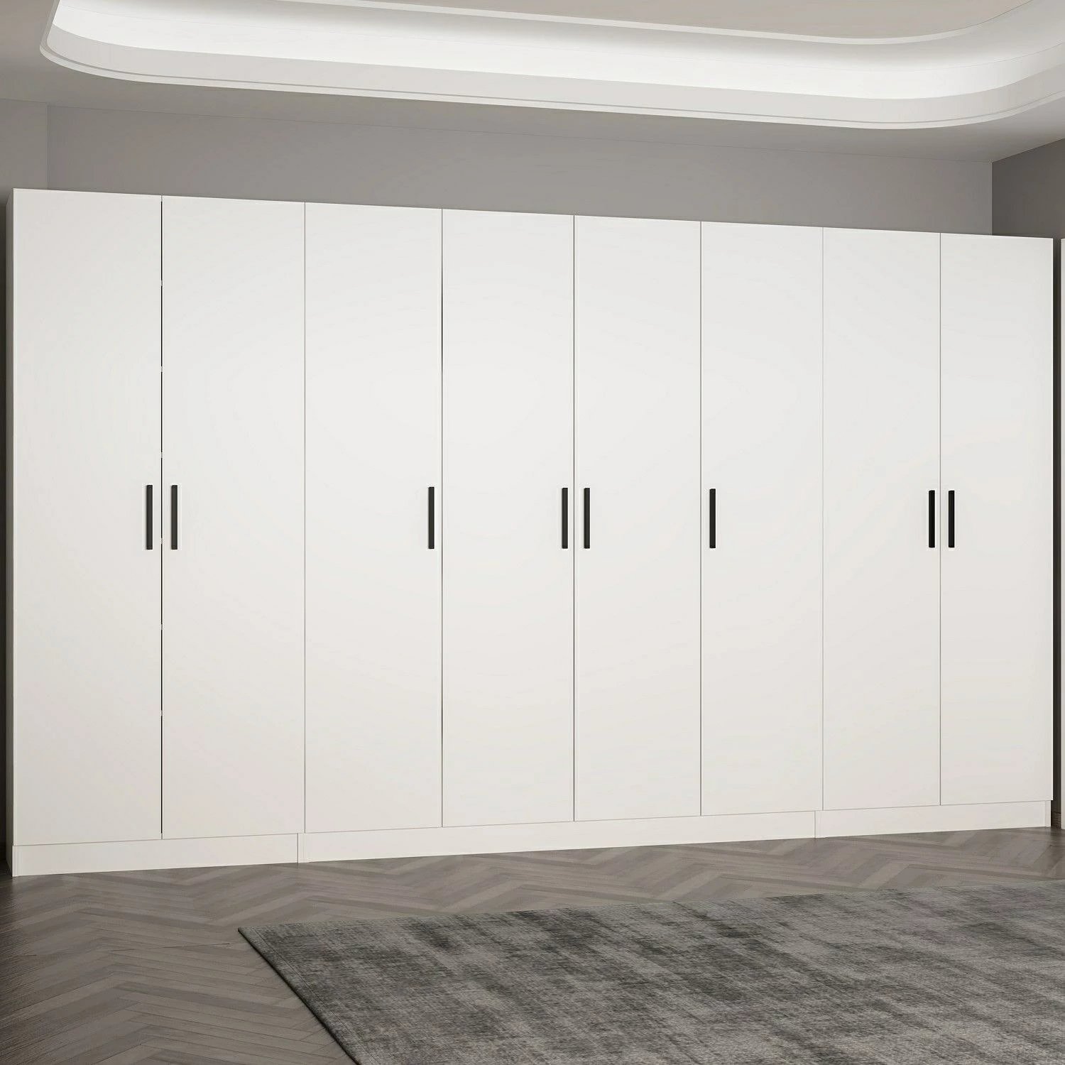 Stendë korridori Skye Decor, ngjyrë e bardhë, Noah - 8206, 360x210x35cm