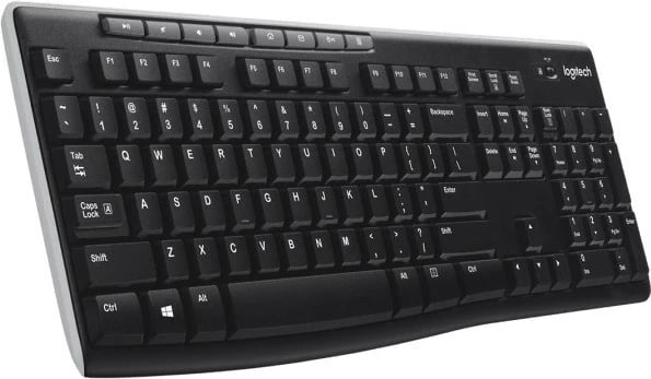 Tastierë Logitech K270, RF Wireless, QWERTY, E zezë