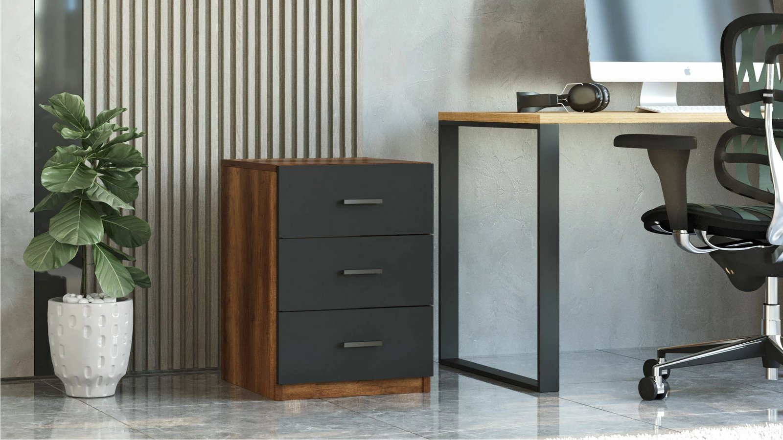 Sirtar Hanah Home, Vo3-Ba, ngjyrë arre dhe antracit