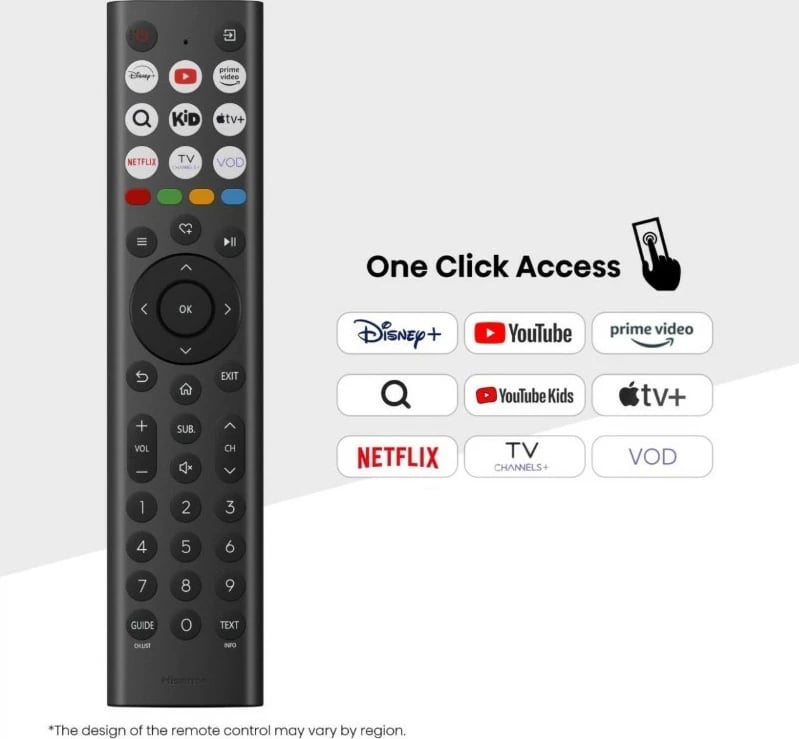 Televizor LED, Hisense 40A4Q, 40" Full HD, Smart TV VIDAA, HDR10, Wi‑Fi