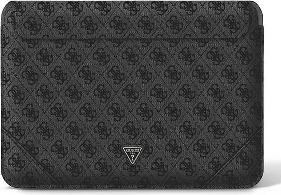 Çantë laptopi Guess 4G Uptown Triangle Logo Sleeve, për 13" - 14" e zezë