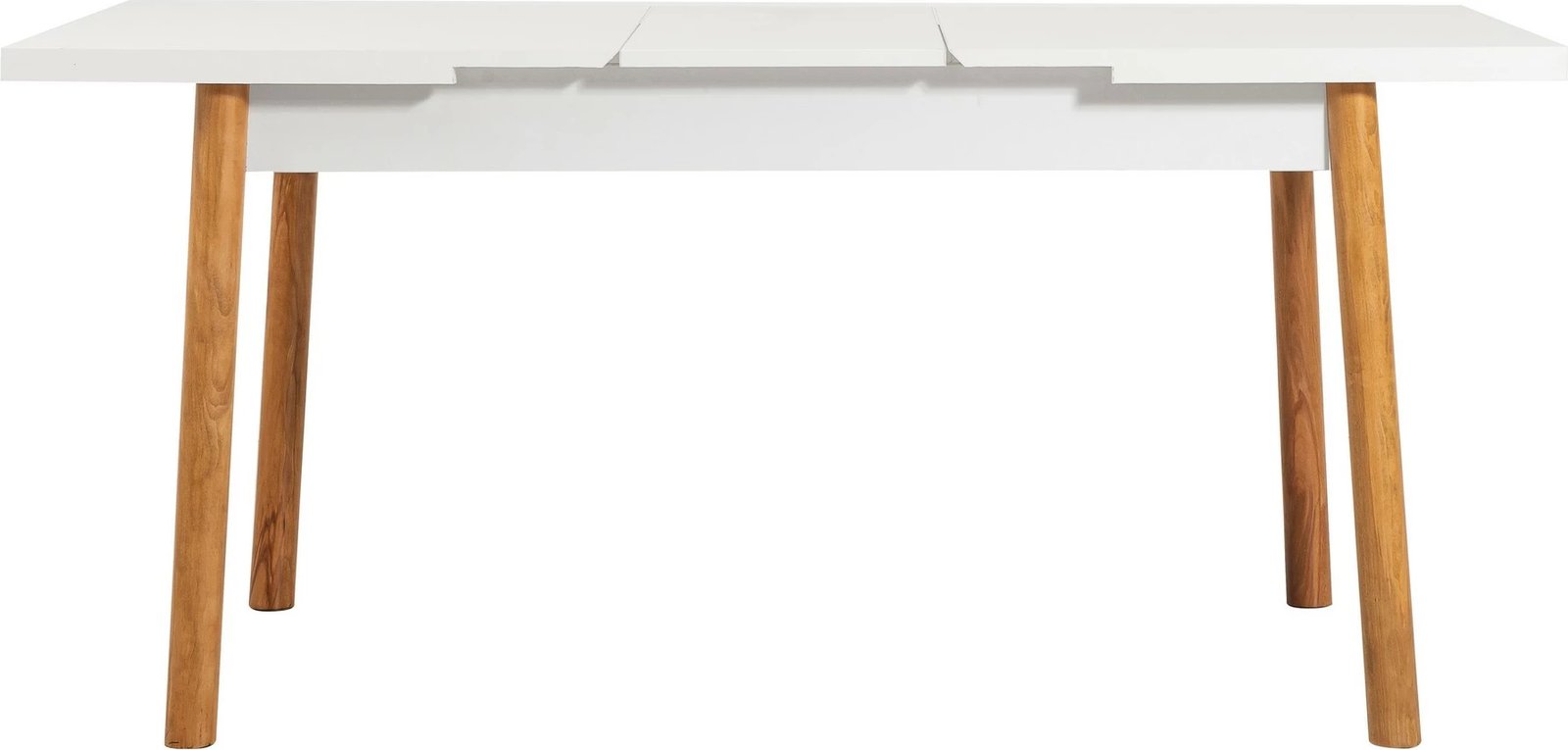 Tavolinë me karrige, set 6 pjesësh, Santiago, ngjyrë Atlantic-White Stone, e zgjatshme