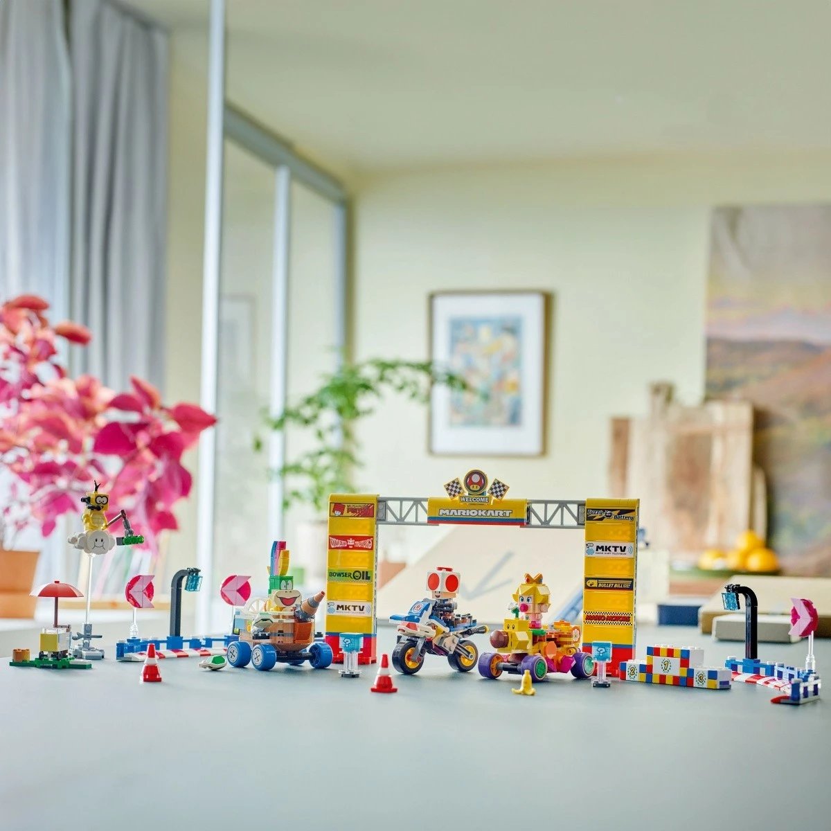 Set LEGO Super Mario Kart 72036, Baby Peach and Grand Prix, 823 pjesë