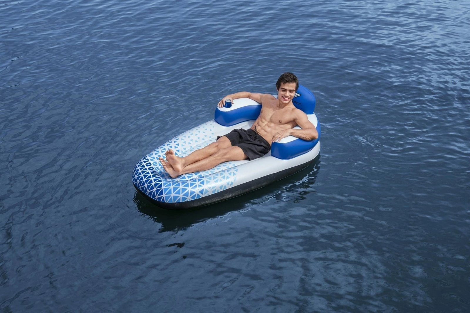 Dyshek uji Bestway Hydro-Force Indigo Wave Pool Lounge 1.83 m, Blu Dyshek uji Bestway Hydro-Force Indigo Wave Pool Lounge 1.83 m, Blu