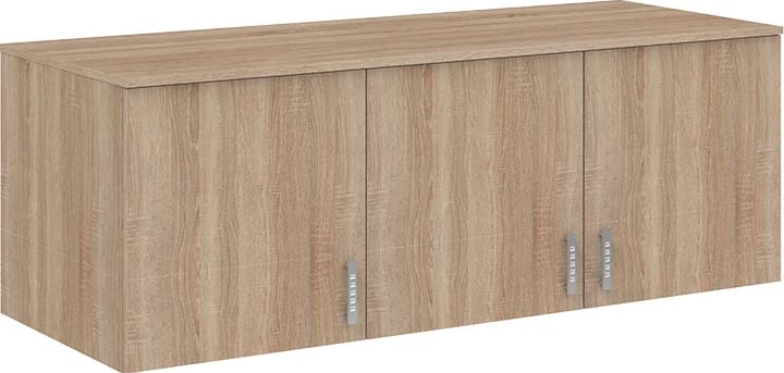 Dollap Royal treshe me sirtarë e loft, ngjyrë sonoma, 150x58x230cm