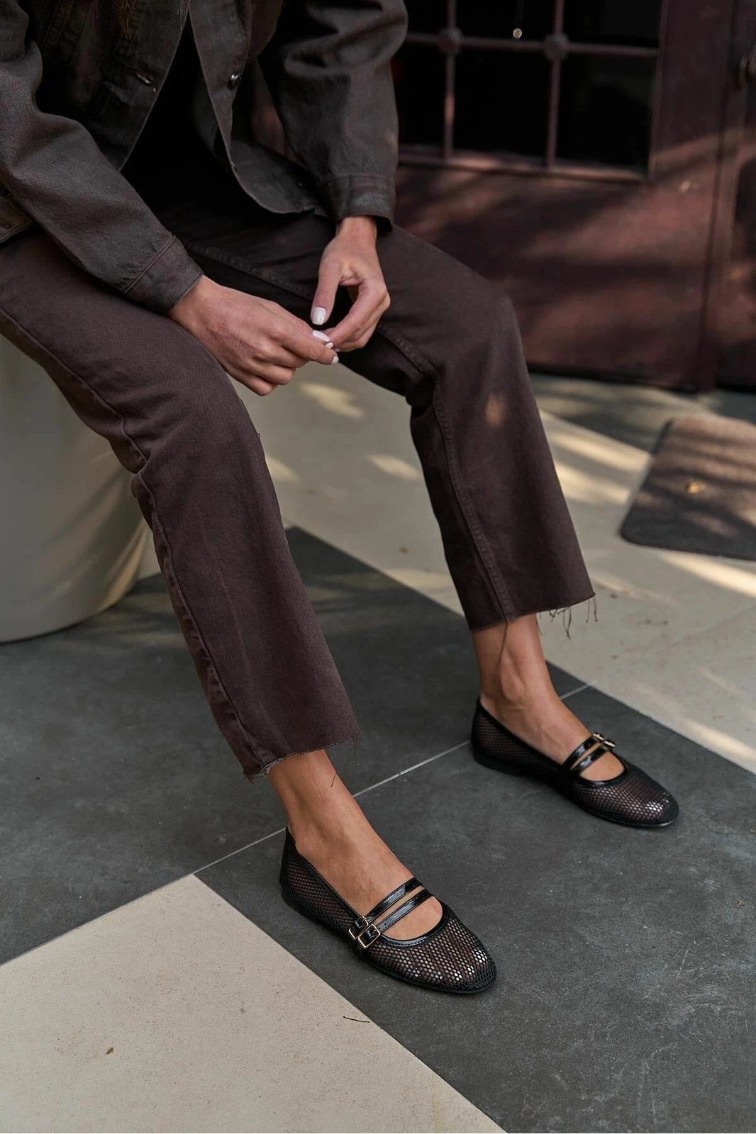 Balerina për gra Babette Jumeon, MK1340025YR20-001, e zezë