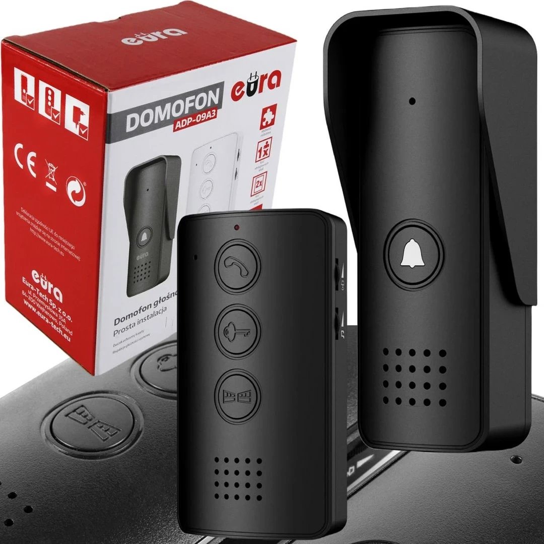 Interkom EURA ADP-09A3 pa duar, i zi