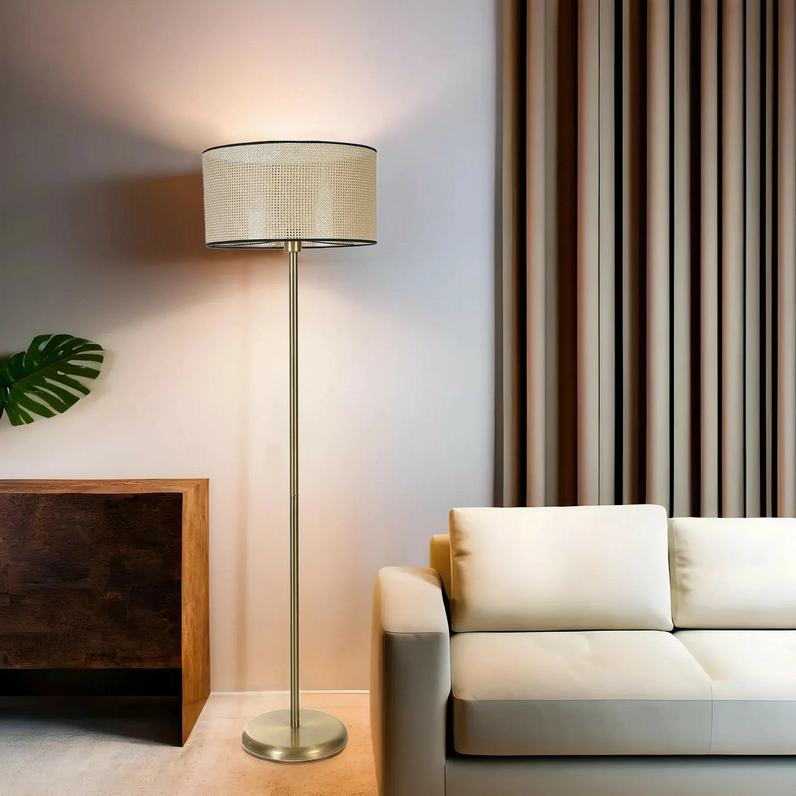 Llambë dyshemeje Opviq, ngjyrë ari, 8855-5