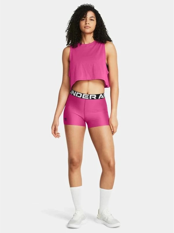 Shorce Under Armour femra, rozë