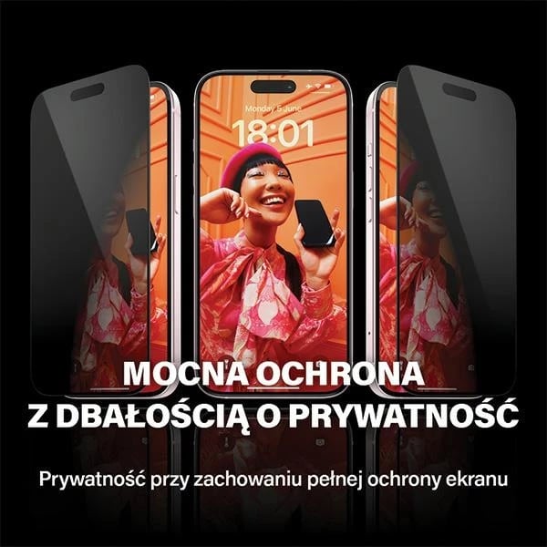 Mbështjellës PanzerGlass Privacy Bundle 3in1 për iPhone 15 Plus, Transparent