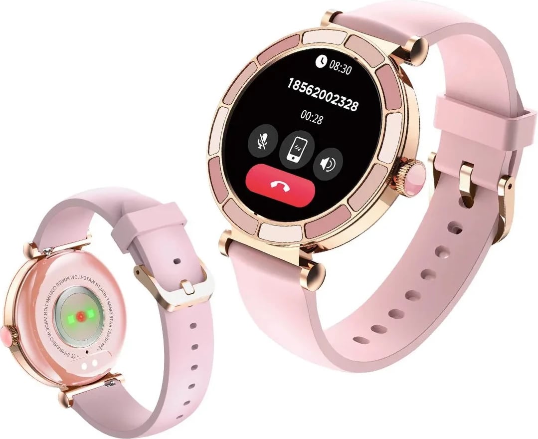 Smartwatch meanit M45, 1.27", rozë