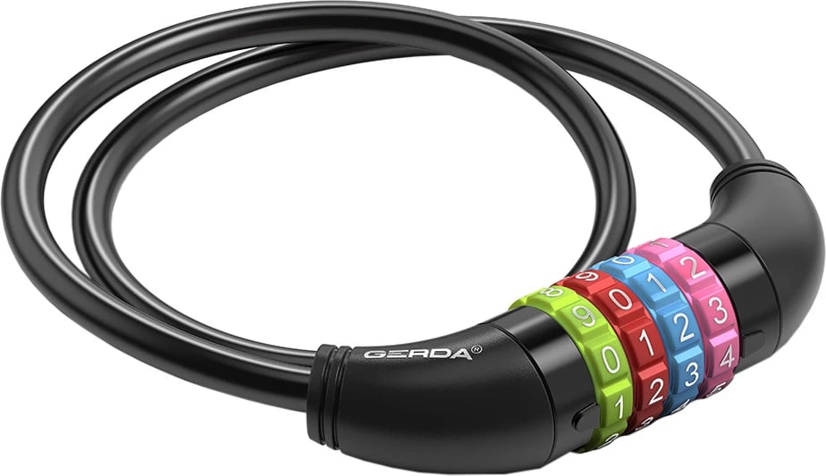 Bravë biçiklete me kod Gerda për fëmijë, ngjyra të përziera