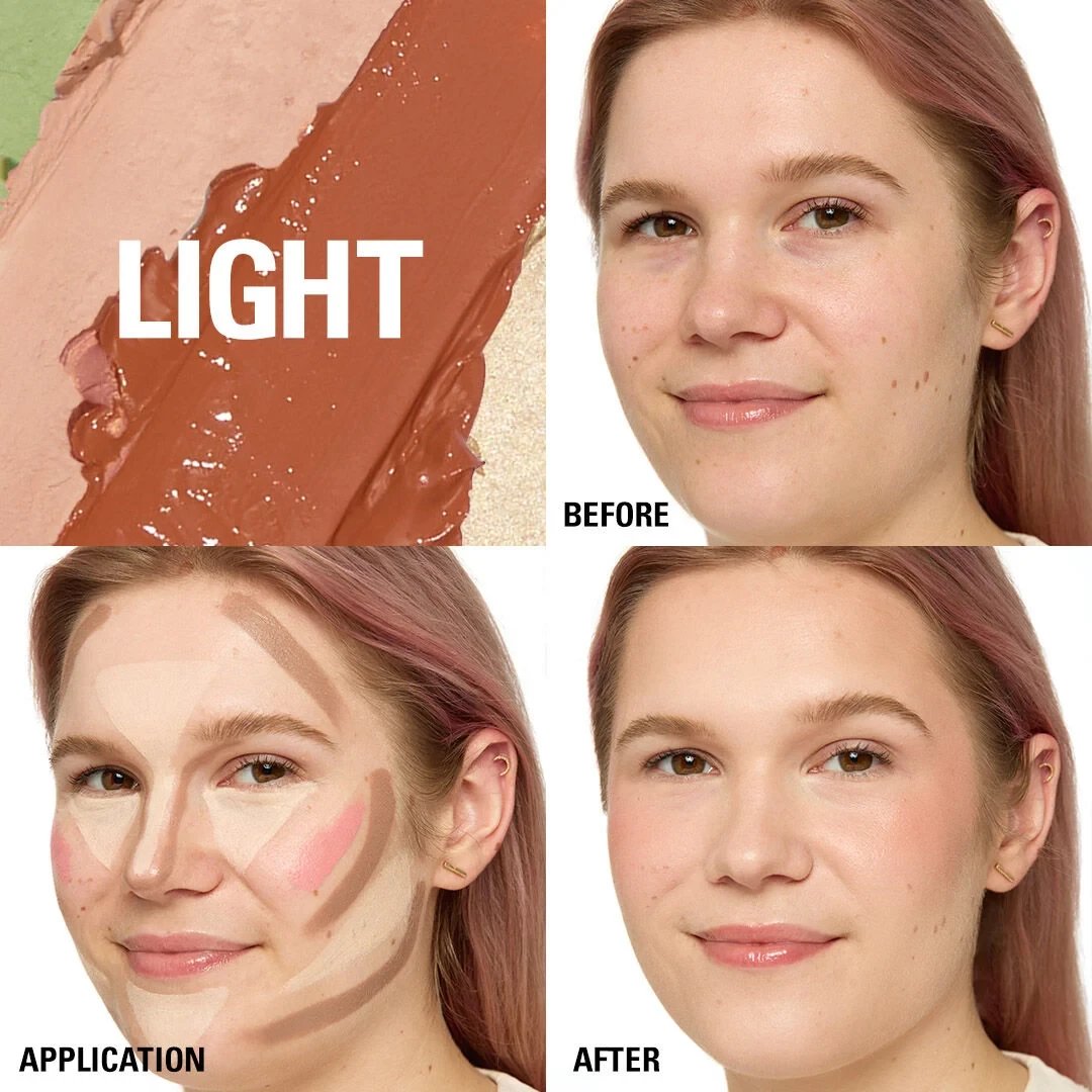 Revolution Everything Base Face Icon Complexion Palette Light
