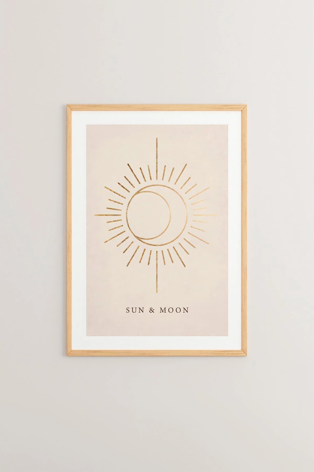 Pikturë dekorative me kornizë, shumëngjyrëshe, Wallity, Tekhamcerceve18, 33x48cm