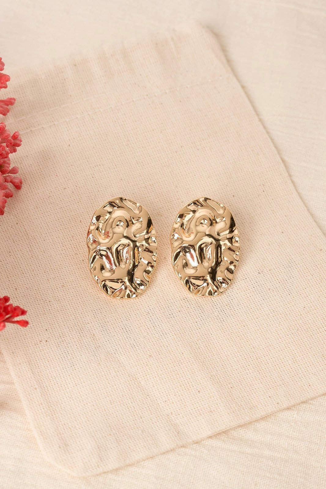 Vathë metalik Elika, ngjyrë ari, ELKGC68342