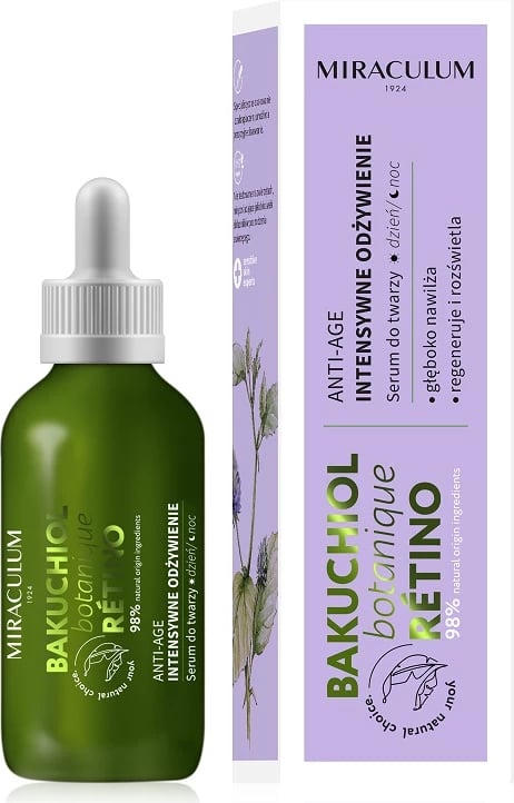 Serum për fytyrë Miraculum Bakuchiol Anti-Age Intensively Nourishing për femra, 30ml