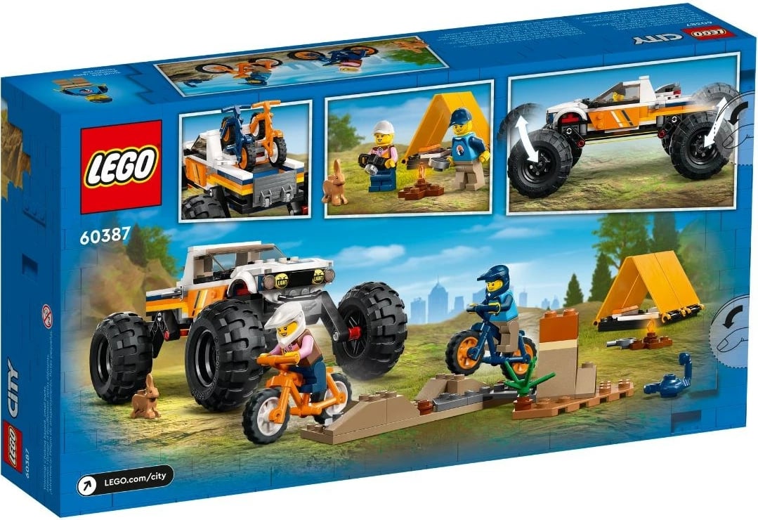Set LEGO CITY 60387 4X4 OFF-ROADER ADVENTURES