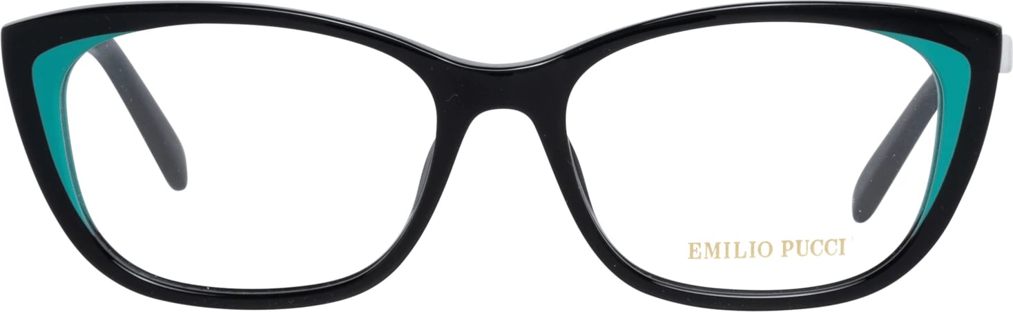 Kornizë optike për femra Emilio Pucci, e zezë