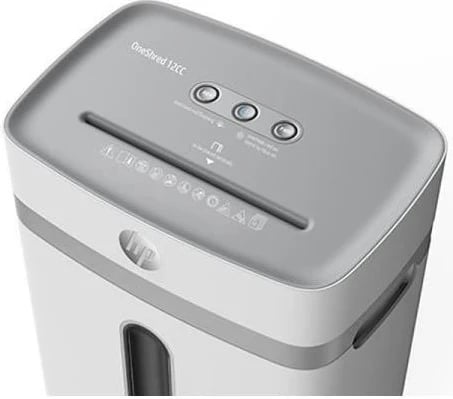 Shkatërrues letre HP ONESHRED 12CC 23L, prerje mikro Shkatërrues letre HP ONESHRED 12CC 23L, prerje mikro