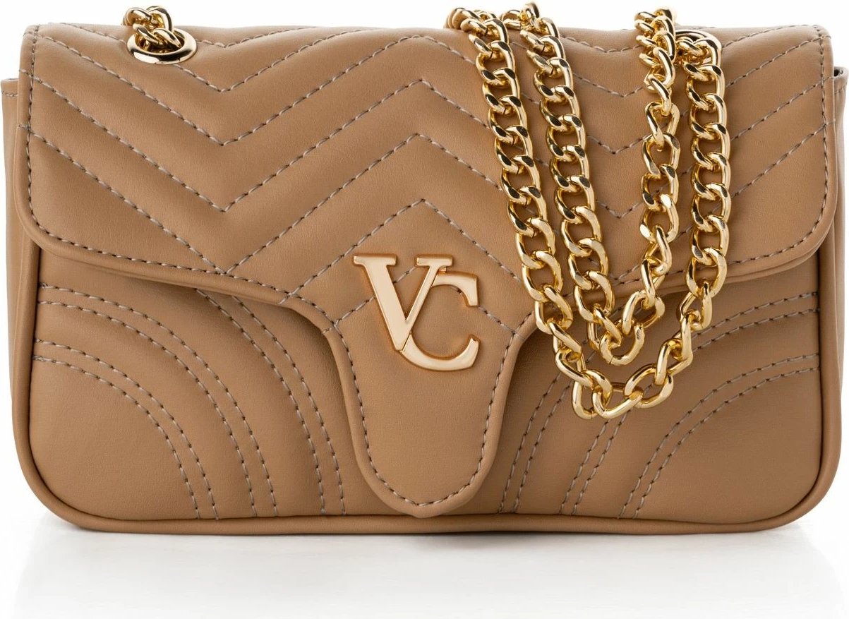 Çantë shpatulle Vince Camuto, Lucca, ngjyrë deve