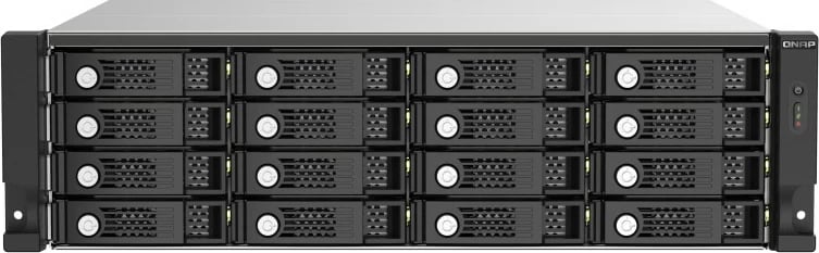 Kasë serveri QNAP TL-R1620SEP-RP, 16-bay, rackmount 3U, SAS 12Gbps, JBOD, e zezë