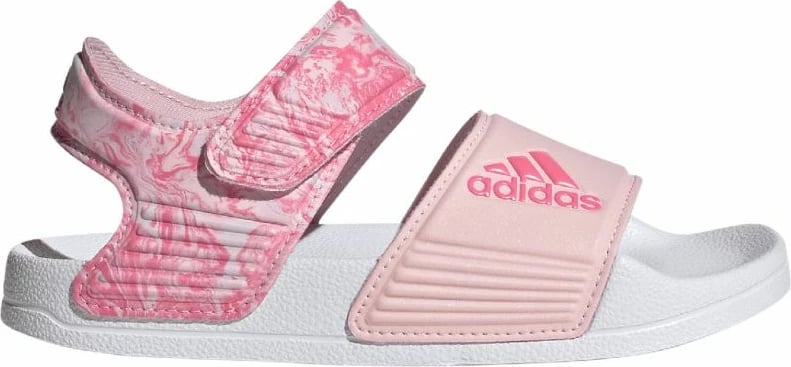 Sandale për fëmijë adidas, të bardha dhe rozë